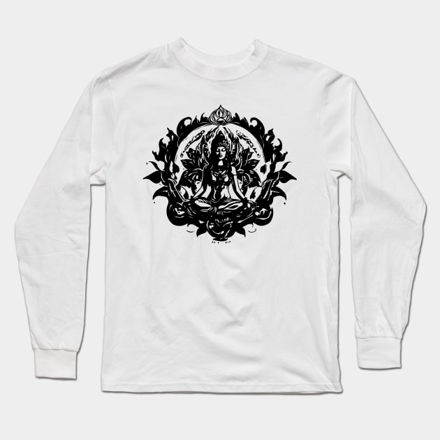 Kundalini Long Sleeve T-Shirt by lkn